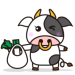 かわいい動物 うし子