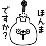 どーもうさぎです質問ぜめ