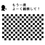 錯覚に気をつけろ！