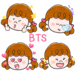 BTS deedy emoji e