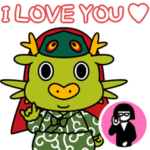 ▶動くスタンプ☆まいりゅう