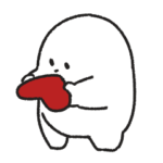 しろくてまるいスタンプ２