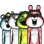 目が笑ってない着ぐるみたち 5