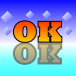 水面鏡です（基本語デカ文字・タグ対応）