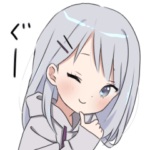 パーカーの女の子