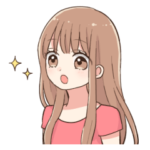 素直な女の子のスタンプ