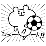 ゆるくま 番外編１ サッカー