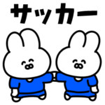 サッカーうさぎ