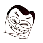 丸メガネのおじさんたち