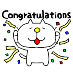 りるねこ おめでとう