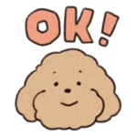 ゆるふわもこもこトイプードル