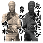 ミイラ 黒と白 DX