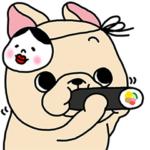 フレブルちゃん節分スタンプ2022