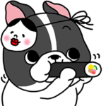 パイドフレブルちゃん節分スタンプ2022