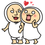 しろめちゃんとおまめさん