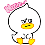 しかめるアヒル English ver