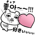 推しが好きすぎて辛い♡韓国語♡日本語訳有