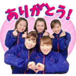 カーリング女子ロコ・ソラーレ公式スタンプ