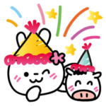 春節♡花うさちゃん♡2021