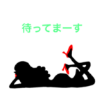 ちょっぴり大人なシルエット。