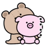 好きという気持ち♡ミニぶた☆カスタム