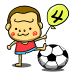 ハッピーなゴリラ その4　サッカー
