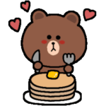 ◯ブラウンとコニーのかわいいスタンプ◯2