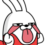 動く 擦れうさぎ3