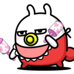 動く 擦れうさぎJr.