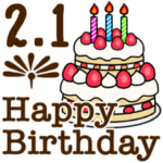 動く☆2月1日〜15日のお誕生日お祝い