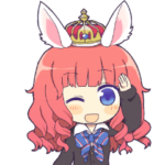 ふぃろちゃんねる うさ耳スタンプ