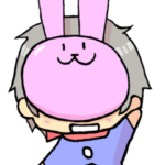 イタズラうさぎ