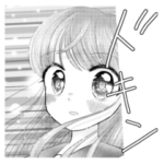 きらきら可愛い☆少女マンガスタンプ