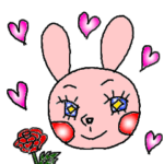 少女マンガ うさぎ