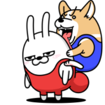 動く 猛コーギー