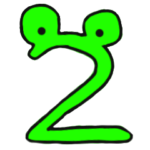 おもしろカエル 2