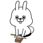 デカまばたきしすぎうさぎ2