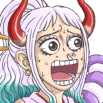 ONE PIECE びっくり顔