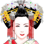 日本の美　花街　ビッグスタンプバージョン