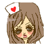 セクシーな誘惑女子スタンプ