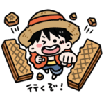 ONE PIECE　キャンディスイーツスタンプ