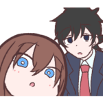 正直な瞳　LINEスタンプ