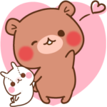 ちびくま❤️ハートまみれ1