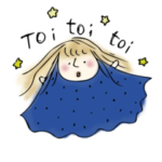 小さいオペラ歌手のスタンプ