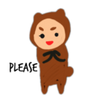 可愛いくまさんスタンプ❤️