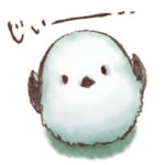 ほっこりシマエナガさんスタンプ