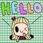 かわいい英語スタンプ332