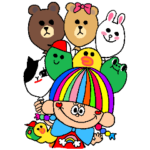 Rienbow×BROWN&FRIENDS☆BIGスタンプ