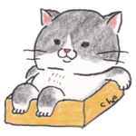 手書きイラストのかわいい猫｜ねこのきもち