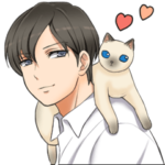 ブルーな瞳の猫＆エリート